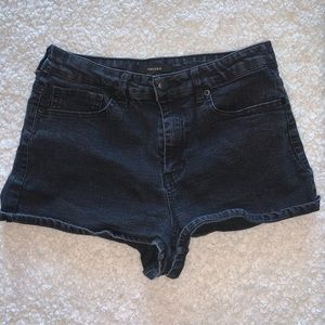Forever 21 black shorts
